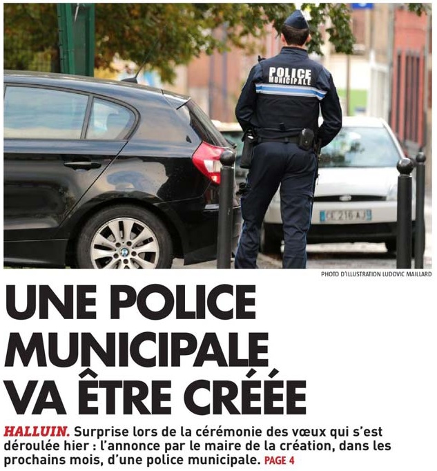 20180115 Policie Municipale NE revue de presse