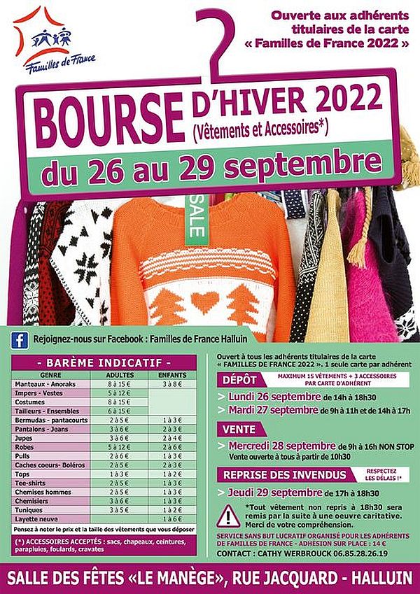 Bourse vets affiche hiver halluin 2022 2704747154728981948 n