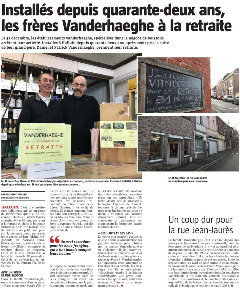 20191220 Vanderhaeghe retraite Photo VdN revue de presse