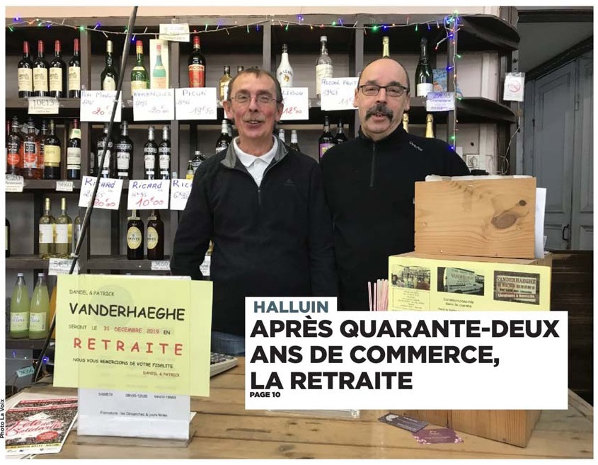 20191220 Vanderhaeghe retraite VdN revue de presse