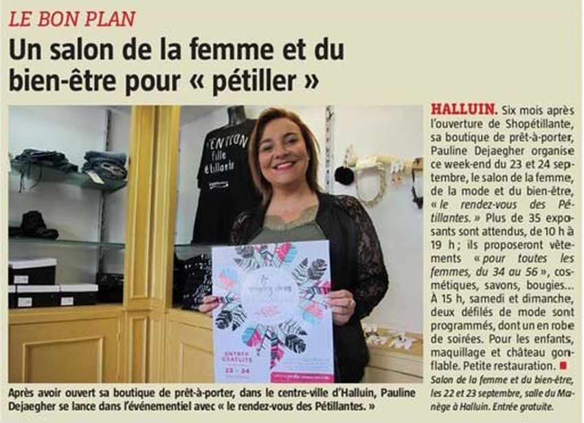 20170920 salon de la femme VdN revue de presse