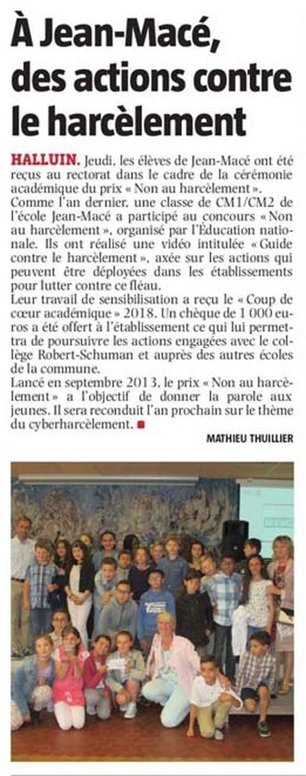 20180625 Harclement Jean Mac VdN revue de presse