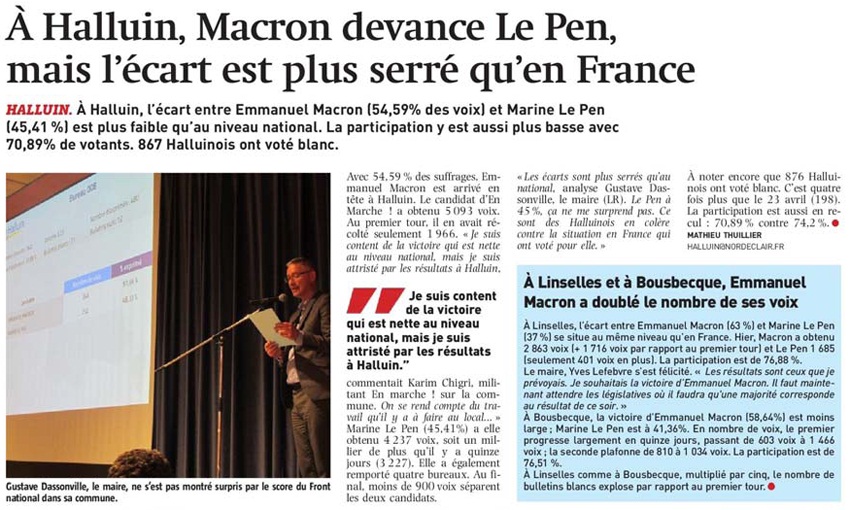 170508 Prsidentielles 2e NE revue de presse