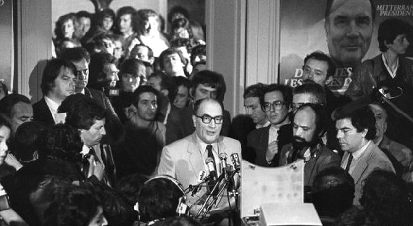 mitterrand premiers mots 10 Mai 1981image