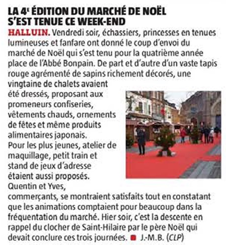 20181217 March de Nol VdN revue de presse