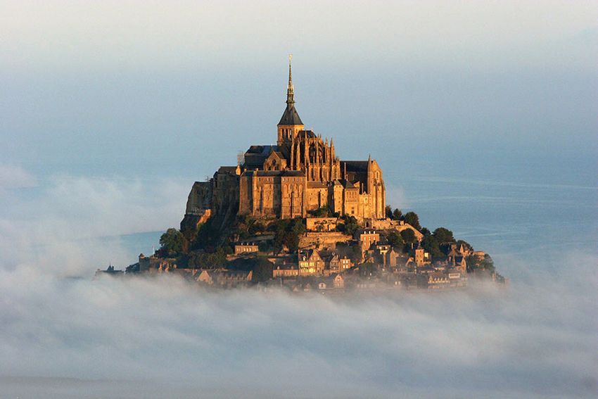 Michel Le Mont dans la brume