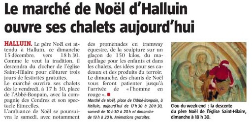 20191213 March de Nol VdN revue de presse