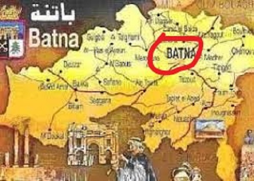 Carte Batna